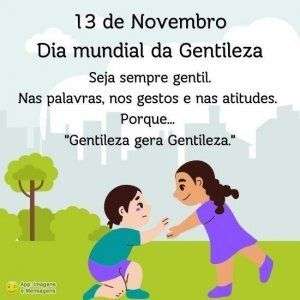 Dia mundial da gentileza